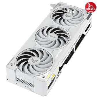 ASUS TUF Gaming GeForce RTX 5070 Ti 16GB GDDR7 White OC Edition DLSS 4 256Bit NVIDIA Ekran Kartı